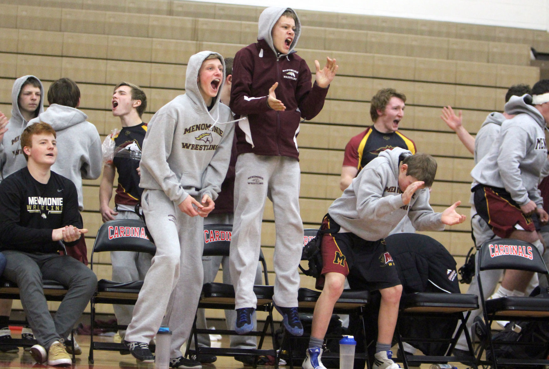 Menomonie at Chi-Hi wrestling 12-6-18